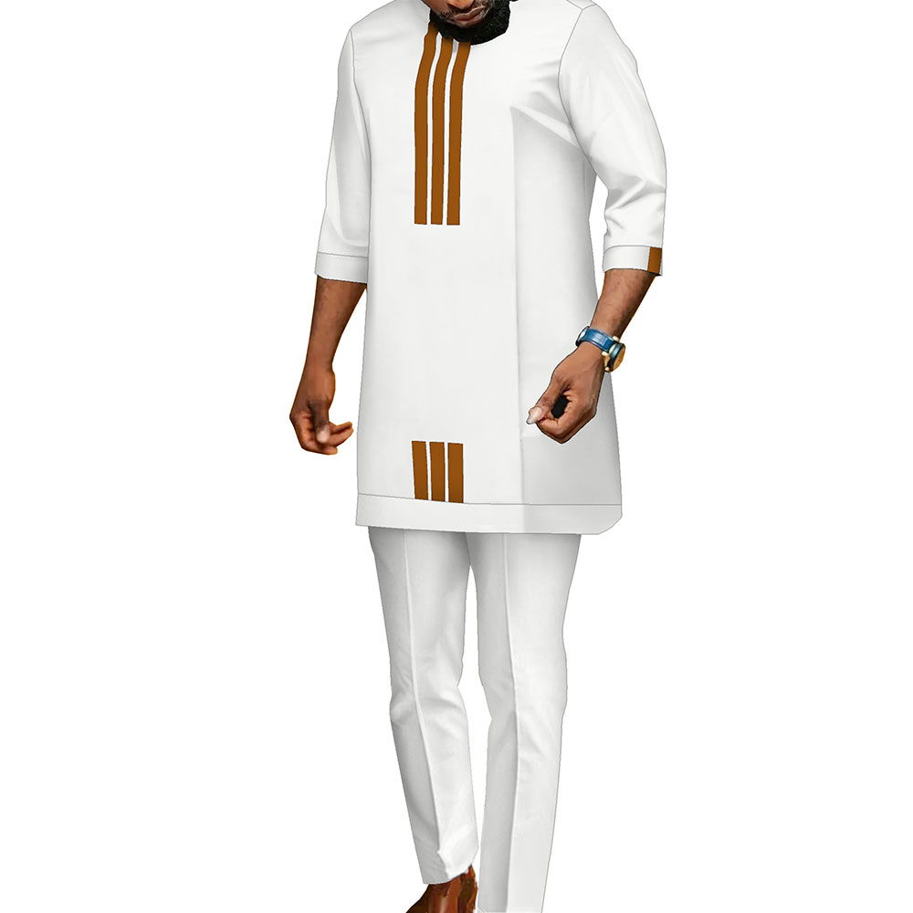 Dashiki Shirt Men - Осенняя мужская африканская одежда Dashiki, мужской