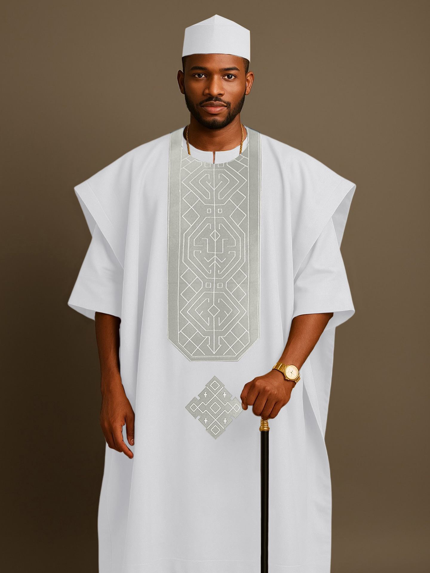 3 предмета нигерийского традиц – обзор и цена Dashiki Shirt Men