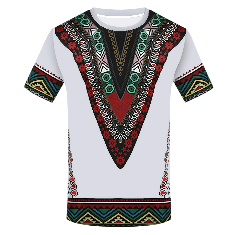Мужская футболка с африканским – обзор и цена Dashiki Shirt Men