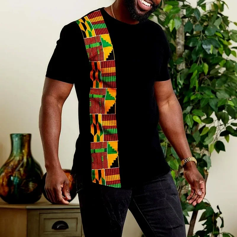 Мужская футболка с африканским – обзор и цена Dashiki Shirt Men