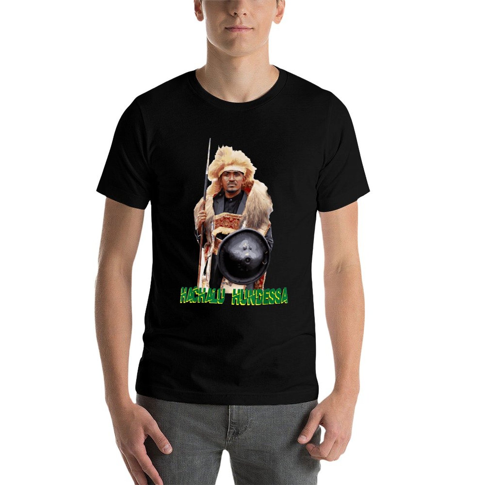 Футболка Hacahlu Hundessa Orom – обзор и цена Dashiki Shirt Men