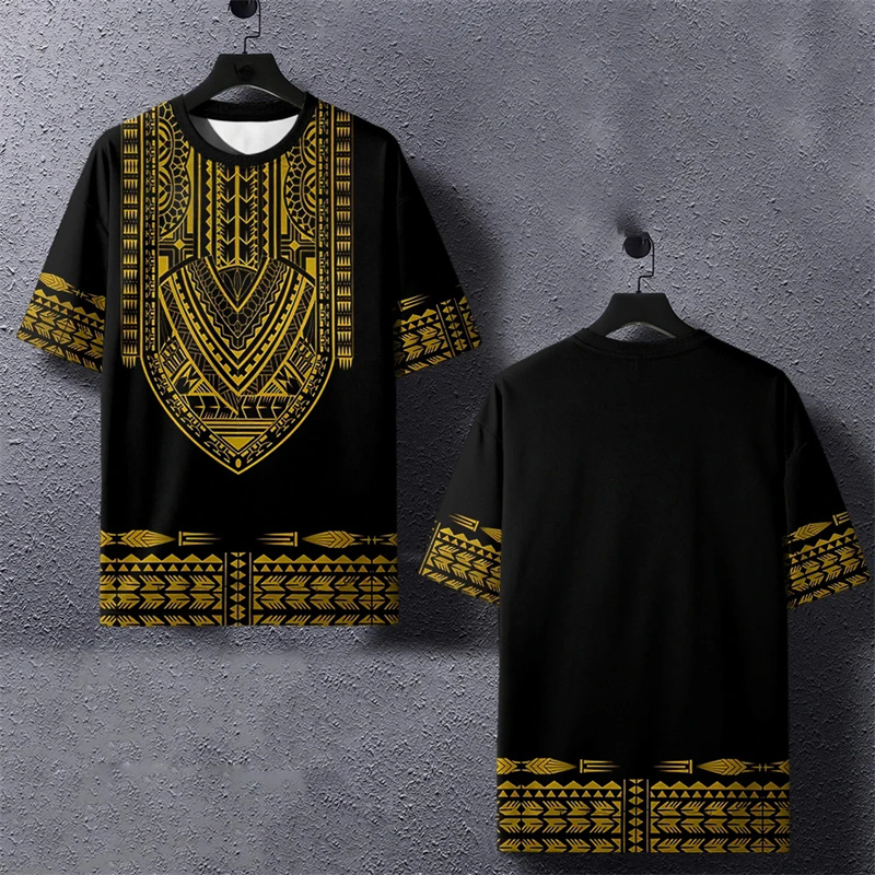 Летняя футболка в этническом а – обзор и цена Dashiki Shirt Men
