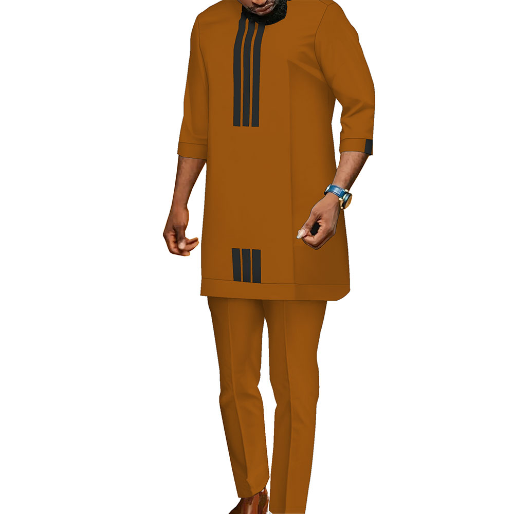 Осенняя мужская африканская од – обзор и цена Dashiki Shirt Men