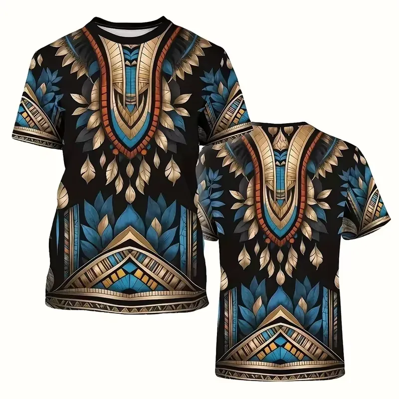Футболка с африканским этничес – обзор и цена Dashiki Shirt Men